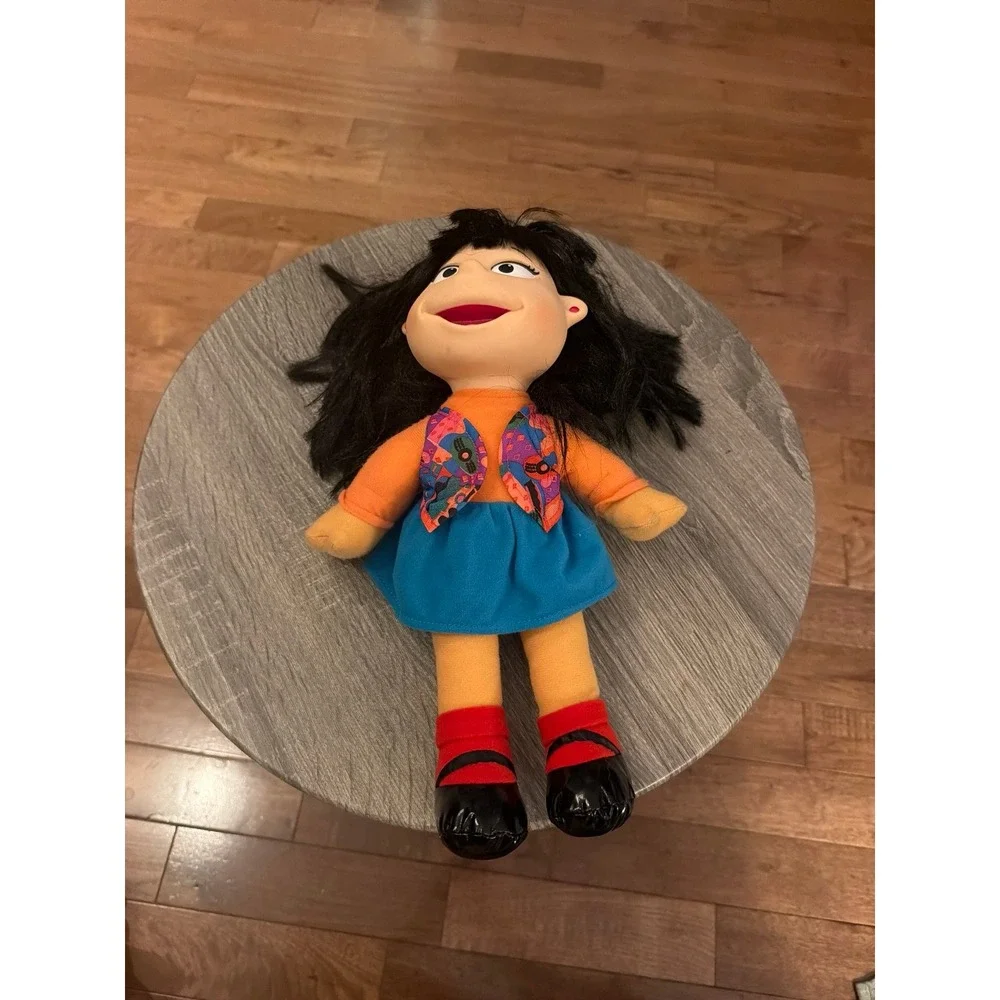 Vintage 1994 Fisher Price Puzzle Place Plush Julie Woo 14